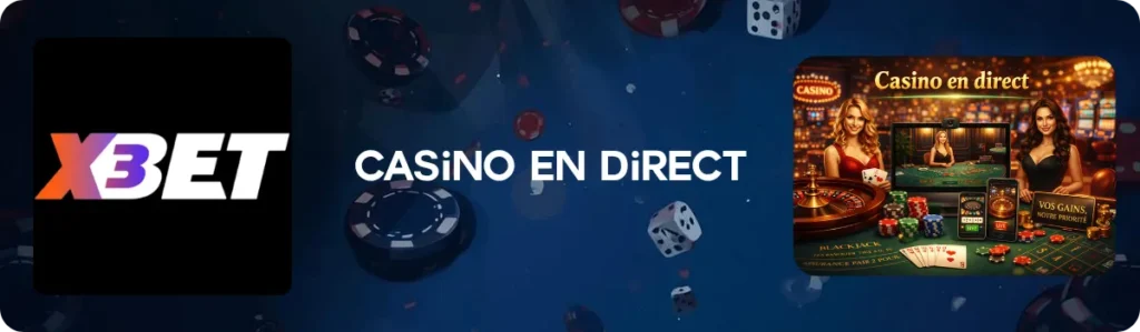 Casino en direct X3bet Casino
