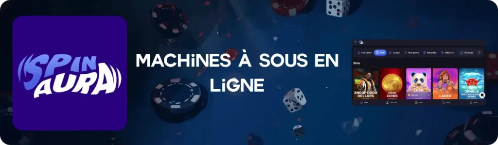 Machines à sous en ligne SpinAura Casino